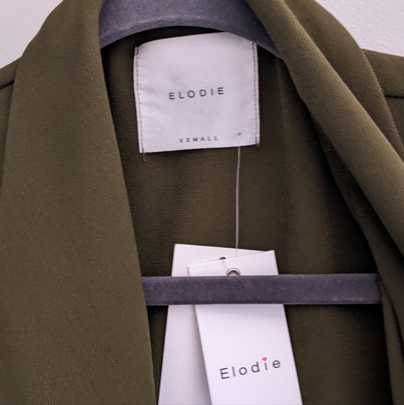 Elodie | NWT Draped Open Front Vest - Picture 9 of 9